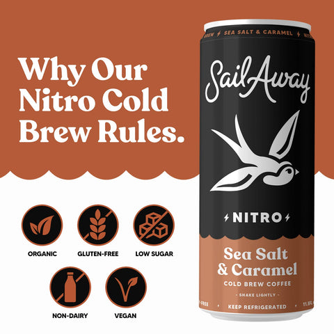 Sea Salt & Caramel Cold Brew Coffee