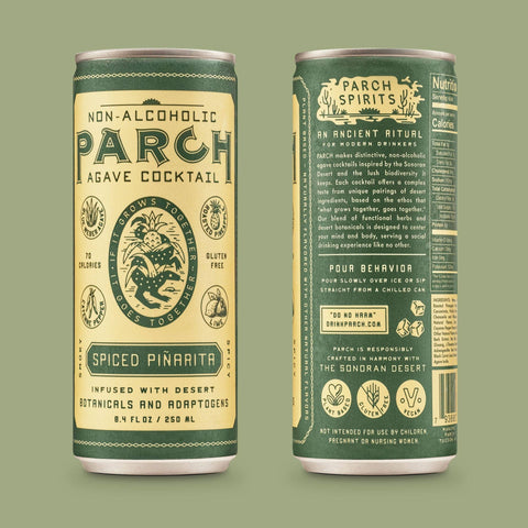 Spiced Pinarita Non-Alcoholic Agave Cocktail
