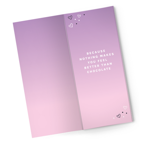 Self Care Chocolate Bar + Greeting Card
