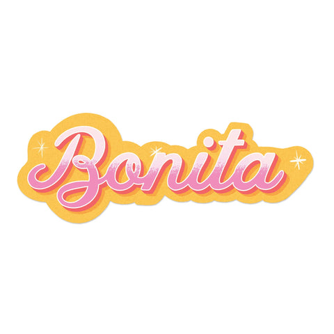 Bonita Spanish Vinyl Sticker