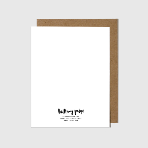 Deserve Little Treat Birthday Card