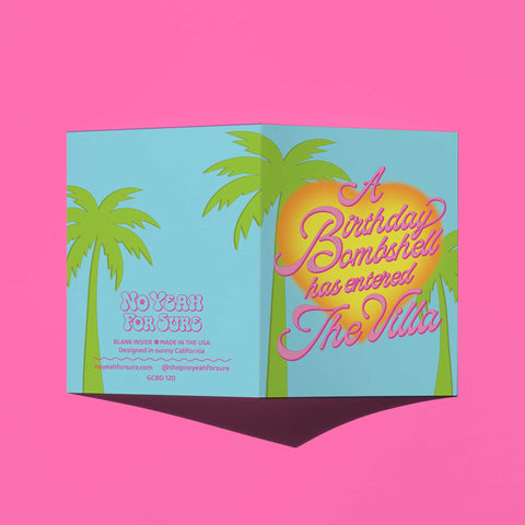 Birthday Bombshell Card