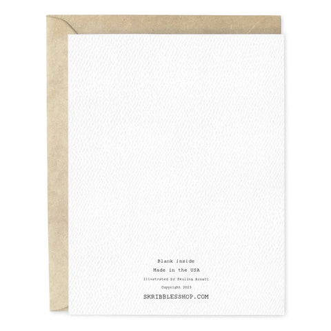Olive Birthday Wishes Martini Greeting Card