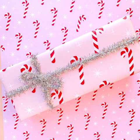 Holiday Gift Wrap | Candy Cane
