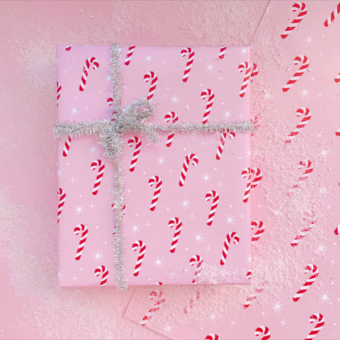Holiday Gift Wrap | Candy Cane