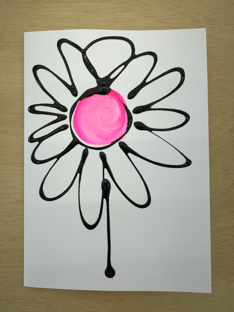 Flowers Greeting Card (Large)