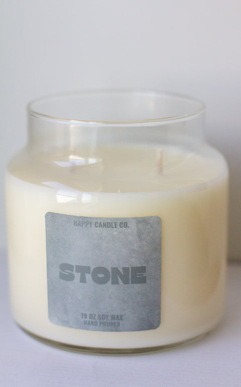 Stone (Glass Jar)