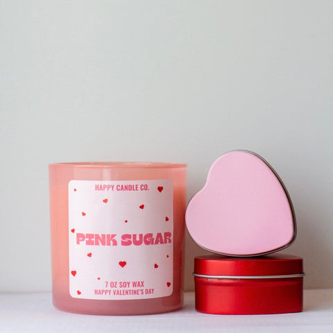 Pink Sugar Candle