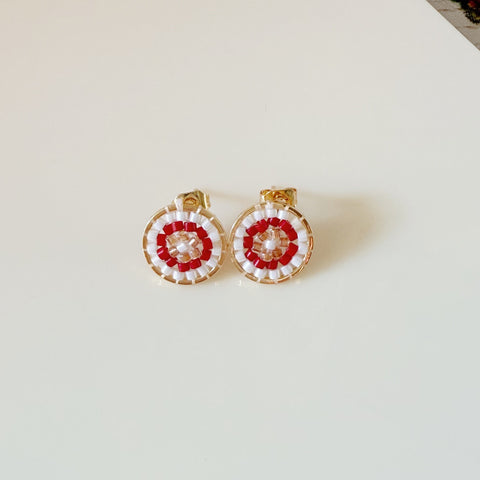 Layla Studs (Red)