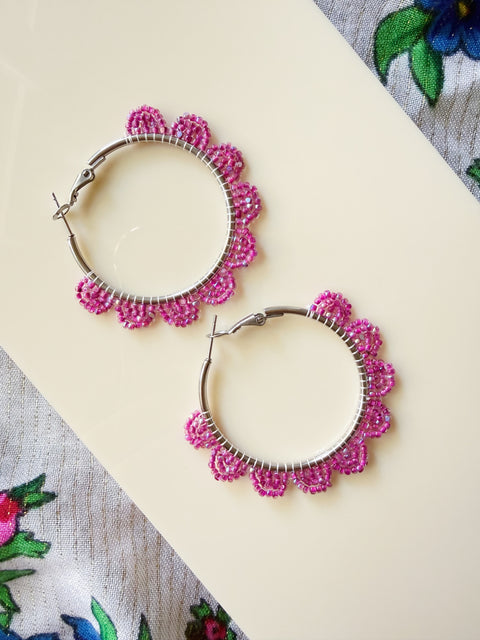 Daisy Hoops (Medium)