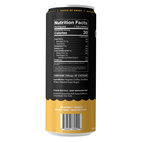 Touch Of Sweet Cold Brew Coffee