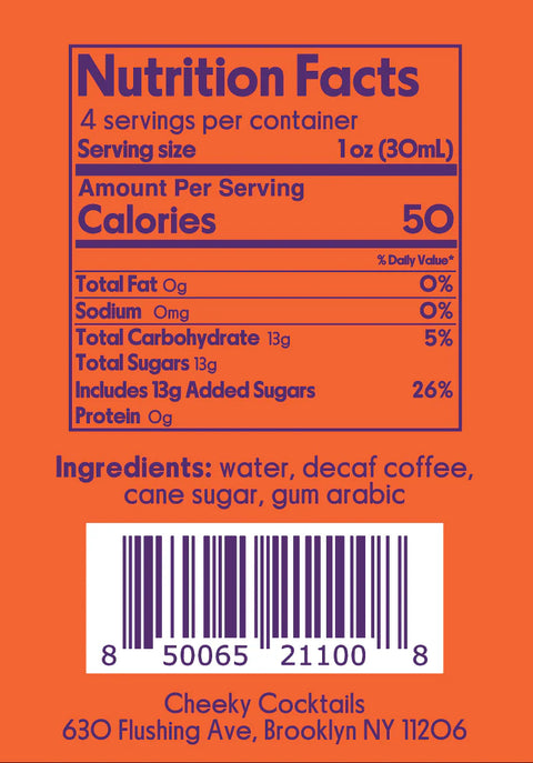 Decaf Espresso Syrup
