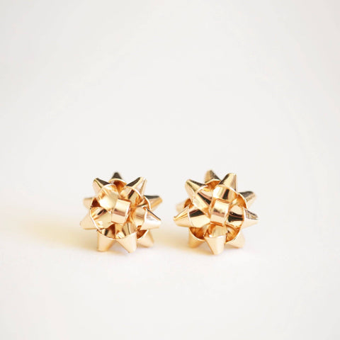 Holiday Bow Earrings | Single
