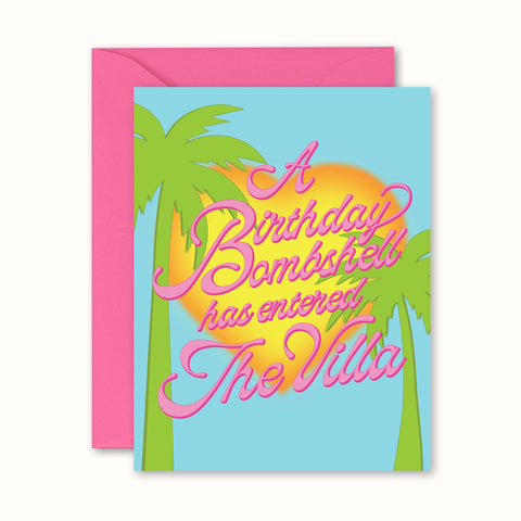 Birthday Bombshell Card