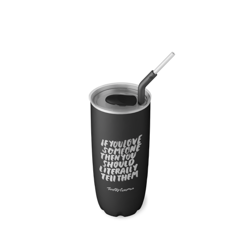 Timothy Goodman x S'well Tumbler with Straw
