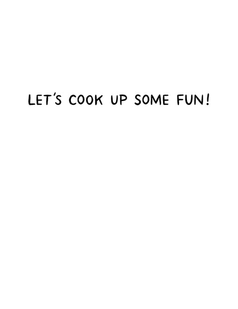 Cook Up Some Fun Mother's Day Card