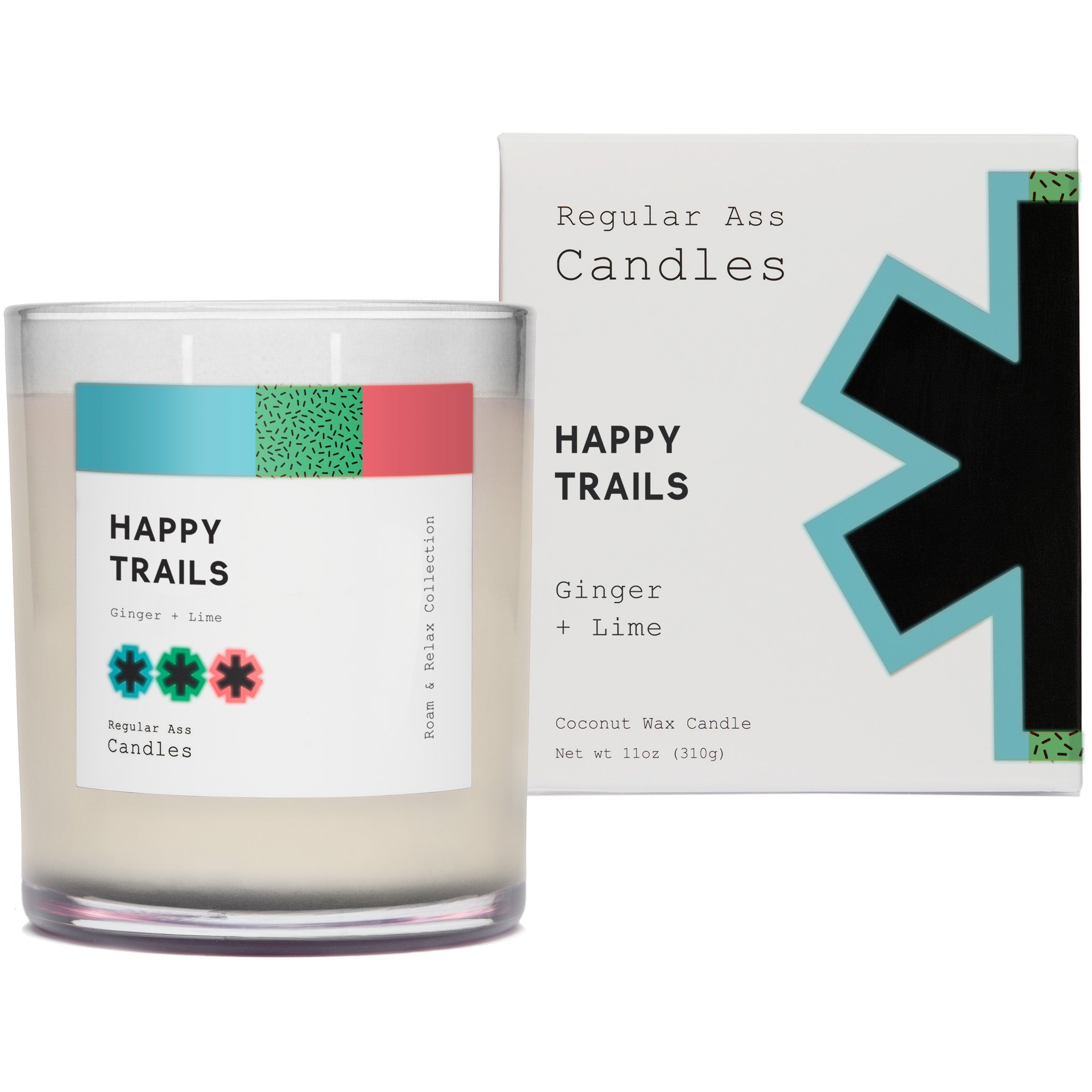 Happy Trails, Ginger + Lime Candle