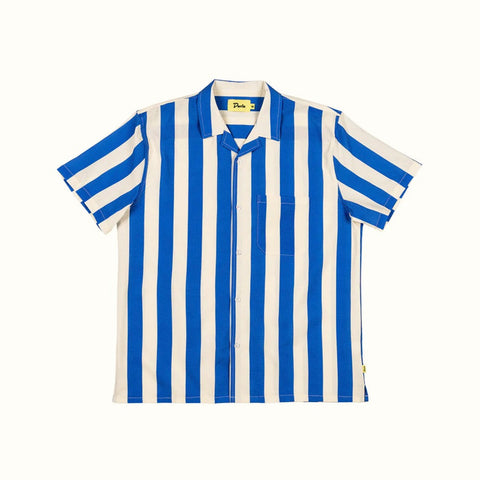 Traveler Leisure Stretch Button-Up Blue